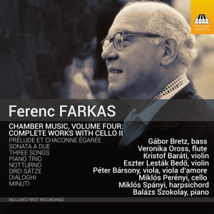 Farkas Ferenc - Chamber Music, Vol. 4 - Works With in der Gruppe Externt_Lager / Naxoslager bei Bengans Skivbutik AB (3949086)