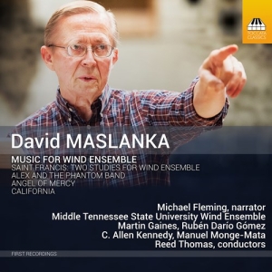 Maslanka David - Music For Wind Ensemble in der Gruppe Externt_Lager / Naxoslager bei Bengans Skivbutik AB (3949088)