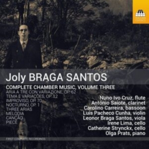 Santos Joly Braga - Complete Chamber Music, Vol. 3 in der Gruppe Externt_Lager / Naxoslager bei Bengans Skivbutik AB (3949091)
