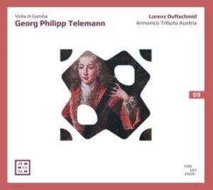 Telemann Georg Philipp - Viola Di Gamba in der Gruppe CD bei Bengans Skivbutik AB (3949127)