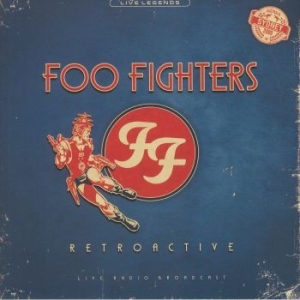 Foo Fighters - Retroactive (Blue Vinyl) in der Gruppe VINYL / Hårdrock,Pop-Rock bei Bengans Skivbutik AB (3950338)