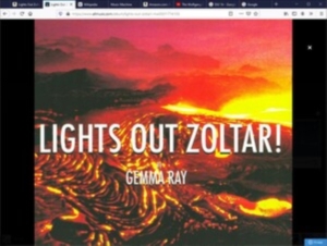 Ray Gemma - Lights Out Zoltar! (Pink Vinyl) in der Gruppe VINYL bei Bengans Skivbutik AB (3952628)