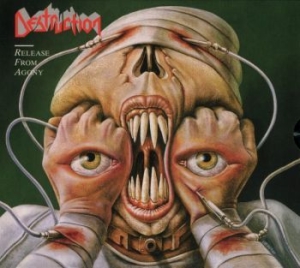 Destruction - Release From Agony (Green/Black Mar in der Gruppe VINYL bei Bengans Skivbutik AB (3956950)