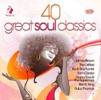 40 Great Soul Classics - Various Artists in der Gruppe CD / Pop-Rock bei Bengans Skivbutik AB (3957197)