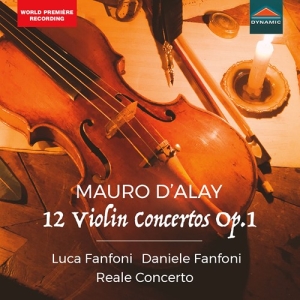 D'alay Mauro - 12 Violin Concertos, Op.1 (2Cd) in der Gruppe CD bei Bengans Skivbutik AB (3957471)