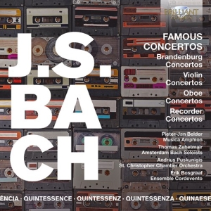 Bach Johann Sebastian - Quintessence J.S. Bach - Famous Con in der Gruppe Externt_Lager / Naxoslager bei Bengans Skivbutik AB (3961454)