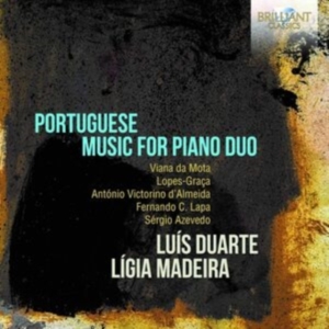 Various - Portuguese Music For Piano Duo in der Gruppe Externt_Lager / Naxoslager bei Bengans Skivbutik AB (3961461)