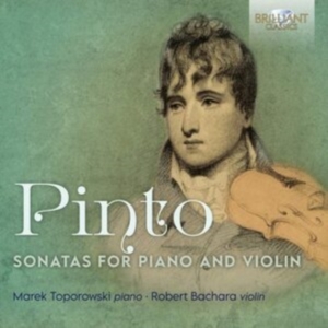 Pinto George Frederick - Sonatas For Piano & Violin in der Gruppe Externt_Lager / Naxoslager bei Bengans Skivbutik AB (3961463)