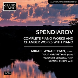Spendiarov Alexander - Complete Piano Works & Chamber Work in der Gruppe Externt_Lager / Naxoslager bei Bengans Skivbutik AB (3962371)