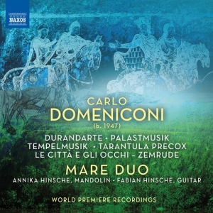 Domeniconi Carlo - Works For Mandolin & Guitar in der Gruppe Externt_Lager / Naxoslager bei Bengans Skivbutik AB (3962379)