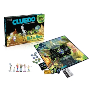Board game - Rick & Morty Cluedo (EN) in der Gruppe MERCHANDISE / Gesellschaftsspiele / TV-serie bei Bengans Skivbutik AB (3962894)