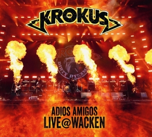 Krokus - Adios Amigos Live @ Wacken in der Gruppe CD / Hårdrock bei Bengans Skivbutik AB (3963101)