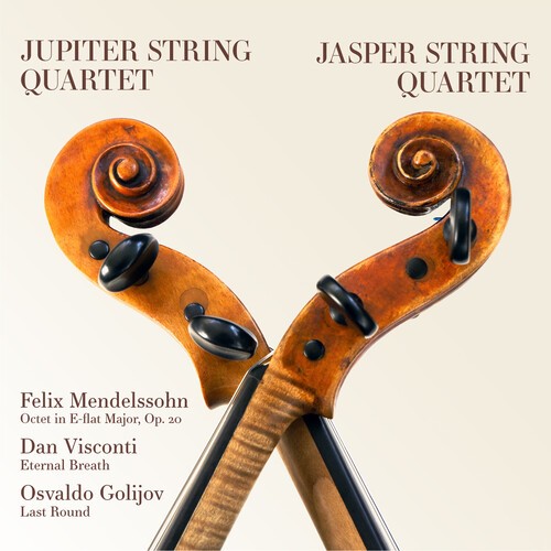 Jupiter And Jasper String Quartets - Mendelssohn, Visconti, Golijov in der Gruppe CD / Pop bei Bengans Skivbutik AB (3964594)