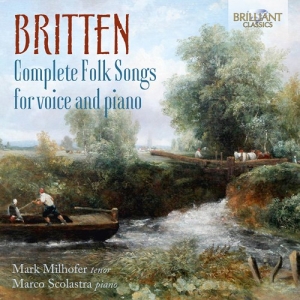 Britten Benjamin - Complete Folk Songs For Voice & Pia in der Gruppe Externt_Lager / Naxoslager bei Bengans Skivbutik AB (3965552)