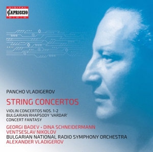 Vladigerov Pancho - String Concertos in der Gruppe Externt_Lager / Naxoslager bei Bengans Skivbutik AB (3965566)