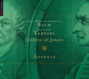 Bach Carl Philipp Emanuel Tartini - Concertos & Sonates in der Gruppe CD bei Bengans Skivbutik AB (3965582)