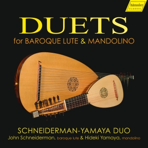 Blohm Ernst Gottlieb Baron Paul C - Duets For Baroque Lute & Mandolino in der Gruppe CD bei Bengans Skivbutik AB (3965603)