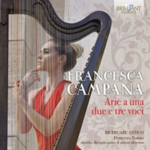 Campana Francesca - Arie A Una, Due E Tre Voci in der Gruppe Externt_Lager / Naxoslager bei Bengans Skivbutik AB (3965617)