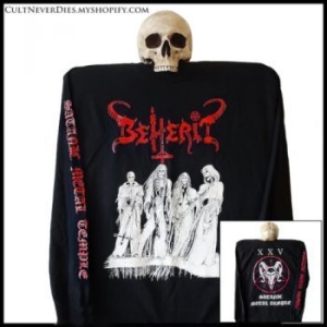 Beherit - L/S Oath Of Black Blood (M) in der Gruppe MERCHANDISE / T-shirt / Hårdrock bei Bengans Skivbutik AB (3965874)