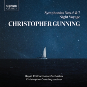 Gunning Christopher - Symphonies 6 & 7 Night Voyage in der Gruppe Externt_Lager / Naxoslager bei Bengans Skivbutik AB (3965897)