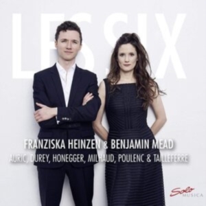 Georges Auric Louis Durey Arthur - Les Six - Auric, Durey, Honegger, M in der Gruppe Externt_Lager / Naxoslager bei Bengans Skivbutik AB (3965900)