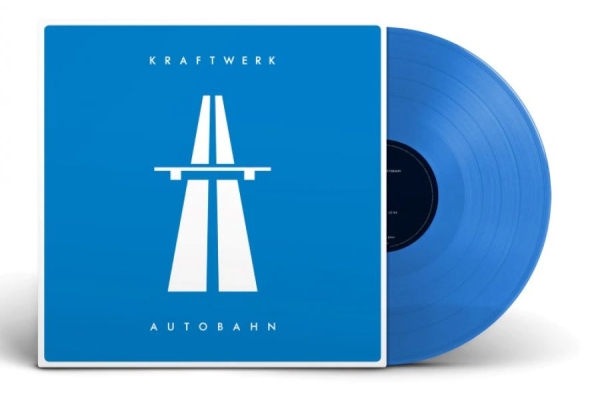 Kraftwerk - Autobahn (Ltd. Vinyl Blue) in der Gruppe VINYL / Pop bei Bengans Skivbutik AB (3967349)