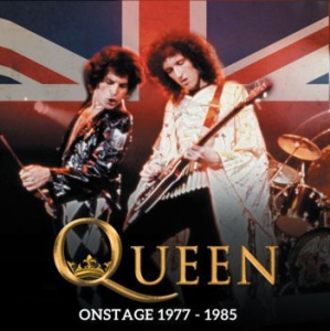 Queen - Onstage 1977-1985 (Blue Vinyl) in der Gruppe VINYL / Hårdrock,Pop-Rock bei Bengans Skivbutik AB (3968548)