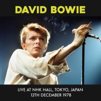 Bowie David - Live At Nk Hall Tokyo 12 Dec. 1978 in der Gruppe VINYL / Pop-Rock bei Bengans Skivbutik AB (3969433)