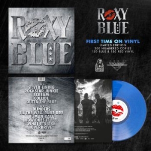 Roxy Blue - Roxy Blue (Blue Vinyl) in der Gruppe VINYL / Hårdrock bei Bengans Skivbutik AB (3969448)
