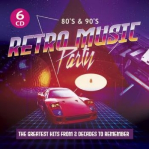 Various Artists - 80S & 90S Retro Music Party in der Gruppe CD / Dance-Techno,Pop-Rock bei Bengans Skivbutik AB (3969888)