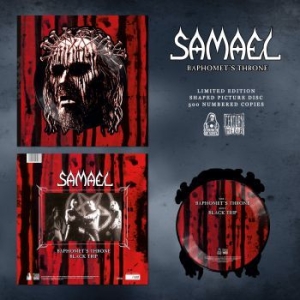Samael - Baphomets Throne (Pic Disc Shaped) in der Gruppe VINYL bei Bengans Skivbutik AB (3969989)