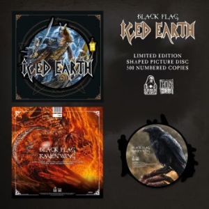 Iced Earth - Black Flag (Pic Disc Shaped) in der Gruppe VINYL / Hårdrock/ Heavy metal bei Bengans Skivbutik AB (3969991)