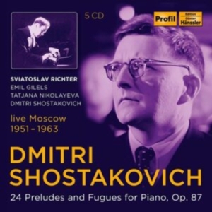 Shostakovich Dmitri - 24 Preludes And Fugues For Piano, O in der Gruppe CD bei Bengans Skivbutik AB (3970020)