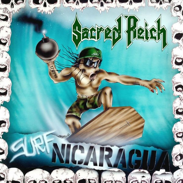 Sacred Reich - Surf Nicaragua in der Gruppe CD / Hårdrock/ Heavy metal bei Bengans Skivbutik AB (3970344)