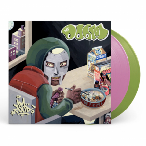 Mf Doom - Mm...Food (Green & Pink Vinyl) in der Gruppe Minishops / Madvillain bei Bengans Skivbutik AB (3970942)