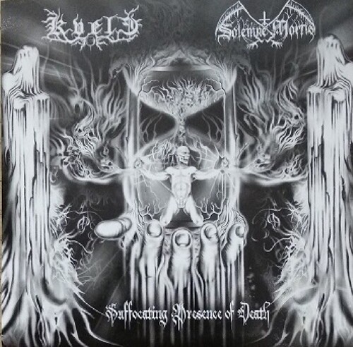 Kvele & Solemne Mortis - Suffocating Presence Of Death Split in der Gruppe CD / Hårdrock/ Heavy metal bei Bengans Skivbutik AB (3971284)