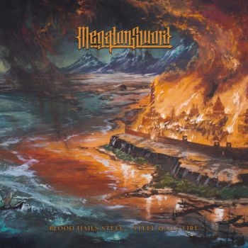 Megaton Sword - Blood Hails Steel - Steel Hails Fir in der Gruppe CD / Hårdrock/ Heavy metal bei Bengans Skivbutik AB (3971841)
