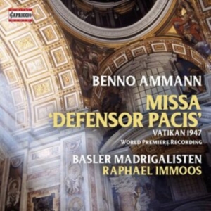 Ammann Benno - Missa 'Defensor Pacis' in der Gruppe Externt_Lager / Naxoslager bei Bengans Skivbutik AB (3971865)