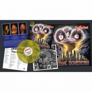Destruction - Eternal Devastation (Yellow Marble in der Gruppe VINYL / Hårdrock/ Heavy metal bei Bengans Skivbutik AB (3973386)
