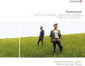 Gaspar Cassado Zoltan Kodaly Max - Continuum: Works By Cassado, Stravi in der Gruppe Externt_Lager / Naxoslager bei Bengans Skivbutik AB (3974092)