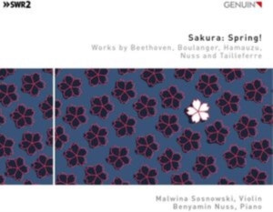 Ludwig Van Beethoven Lili Boulange - Sakura: Spring! Works By Beethoven, in der Gruppe Externt_Lager / Naxoslager bei Bengans Skivbutik AB (3974094)