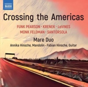 Santorsola Barbara Monk Feldman E - Crossing The Americas in der Gruppe Externt_Lager / Naxoslager bei Bengans Skivbutik AB (3974107)