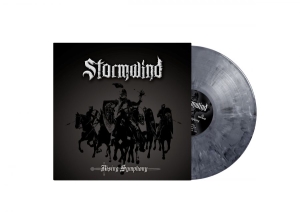 Stormwind - Rising Symphony (Lp Marlble Silver/ in der Gruppe VINYL / Hårdrock,Svensk Musik bei Bengans Skivbutik AB (3975182)