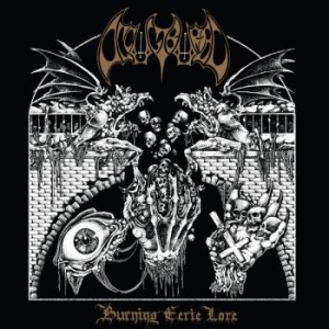 Occult Burial - Burning Eerie Lore (Black Vinyl) in der Gruppe VINYL / Hårdrock bei Bengans Skivbutik AB (3975522)