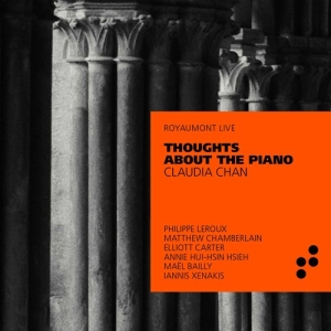 Mael Bailly Elliott Carter Matthe - Thoughts About The Piano in der Gruppe Externt_Lager / Naxoslager bei Bengans Skivbutik AB (3976420)