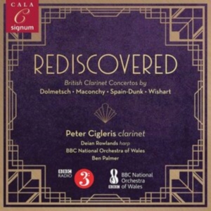 Dolmetsch Rudolph Maconchy Eliza - Rediscovered - British Clarinet Con in der Gruppe CD / Klassiskt bei Bengans Skivbutik AB (3976438)