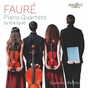 Faure Gabriel - Piano Quartets Op.15 & Op.45 in der Gruppe Externt_Lager / Naxoslager bei Bengans Skivbutik AB (3976471)