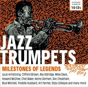 Various Artists - Best Trumpet Stars From Satchmo To in der Gruppe CD / Jazz/Blues bei Bengans Skivbutik AB (3976686)