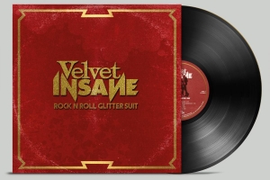 Velvet Insane - Rock 'N' Roll Glitter Suit (Black V in der Gruppe VINYL bei Bengans Skivbutik AB (3977538)