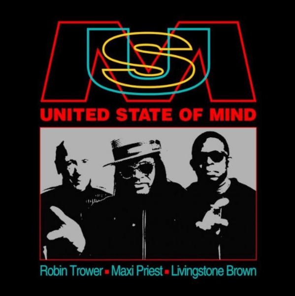 Robin Trower Maxi Priest & Living - United State Of Mind in der Gruppe CD / Bestseller bei Bengans Skivbutik AB (3977675)